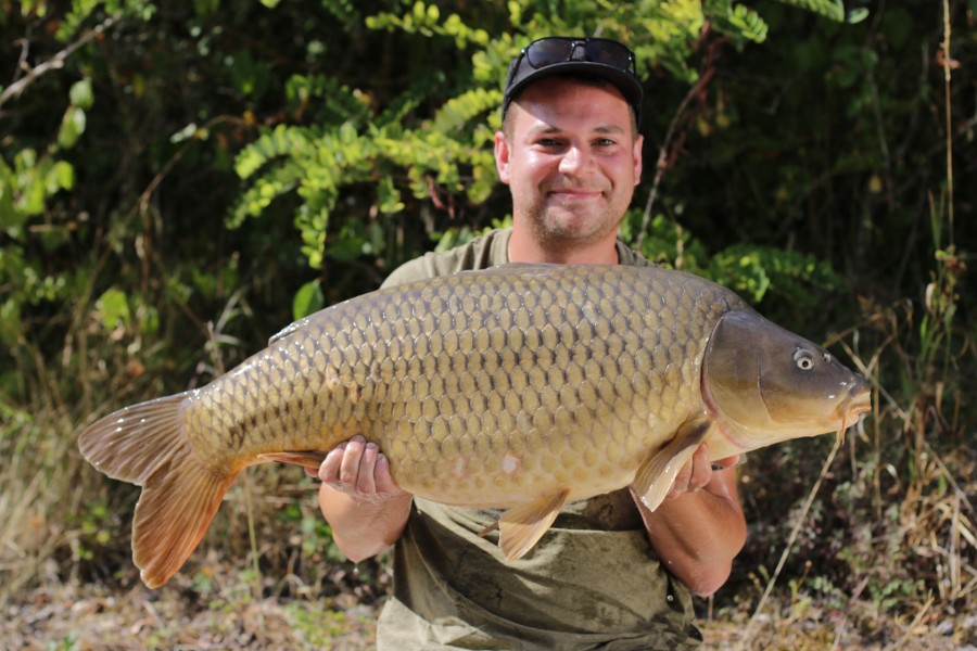 Ben with his 35lb 11oz Common