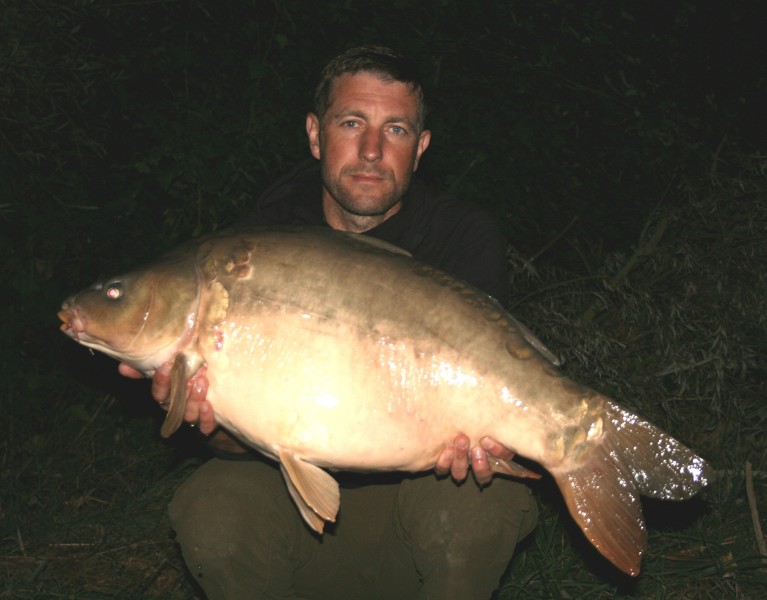 Boilie Head with 'Eddy' @ 34lb 6oz
