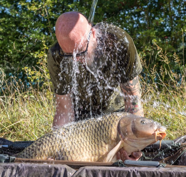 The obligatory celebration on the Road Lake
