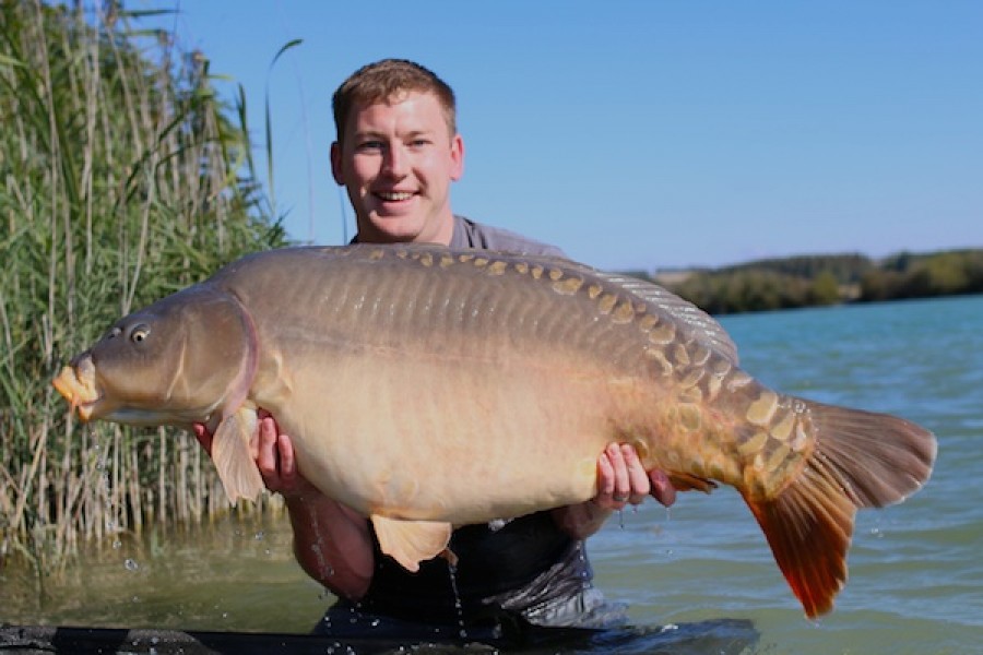 A new lake record 54.08lb