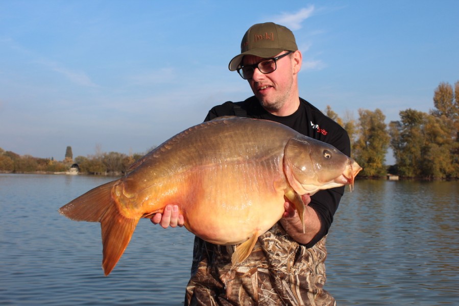 Martin with a cracking 31lb Mirror