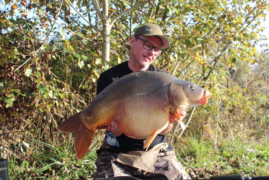 Martin with a 31lb mirror