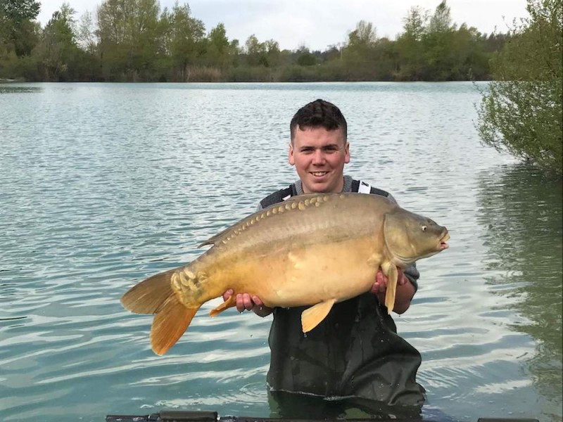 Ben Morgan 39.14lb Mirror from Shingles