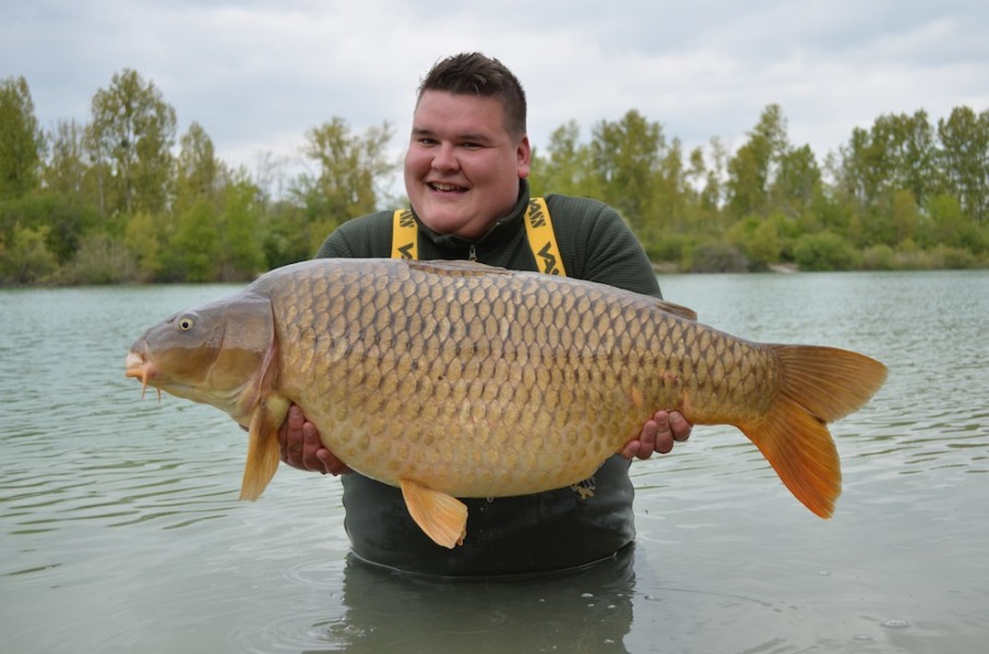 Michael Harbour with Breakfast O'Clock at 42lb 4oz from Dunkerque 28.4.17