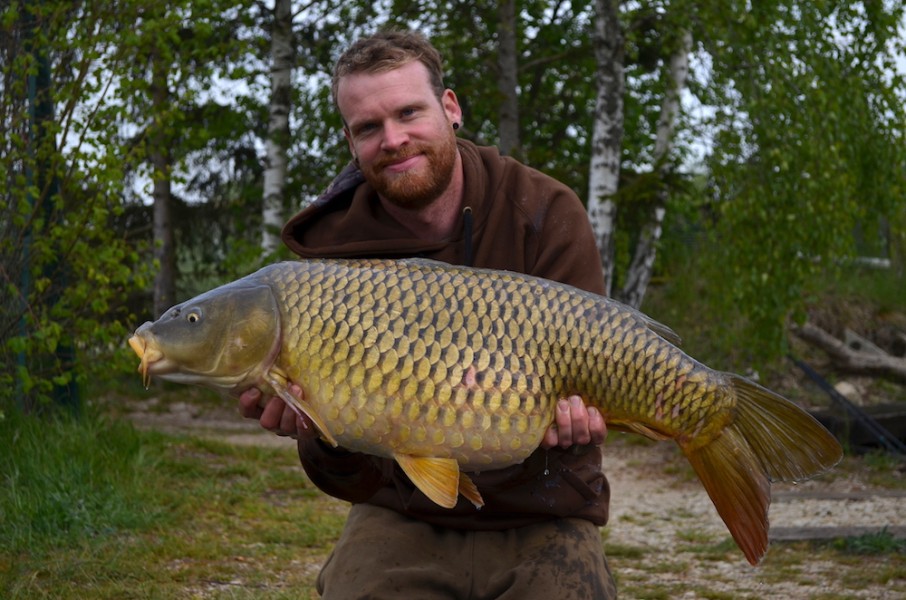 Alex with a 31lb 4oz Common from Dunkerque 29.4.17