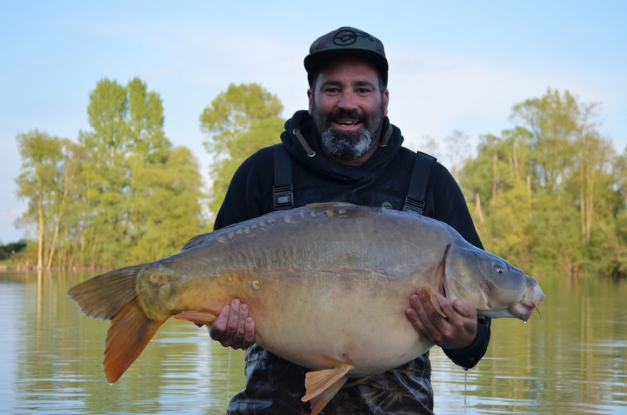 Steve with Pin scale at 47lb from T2