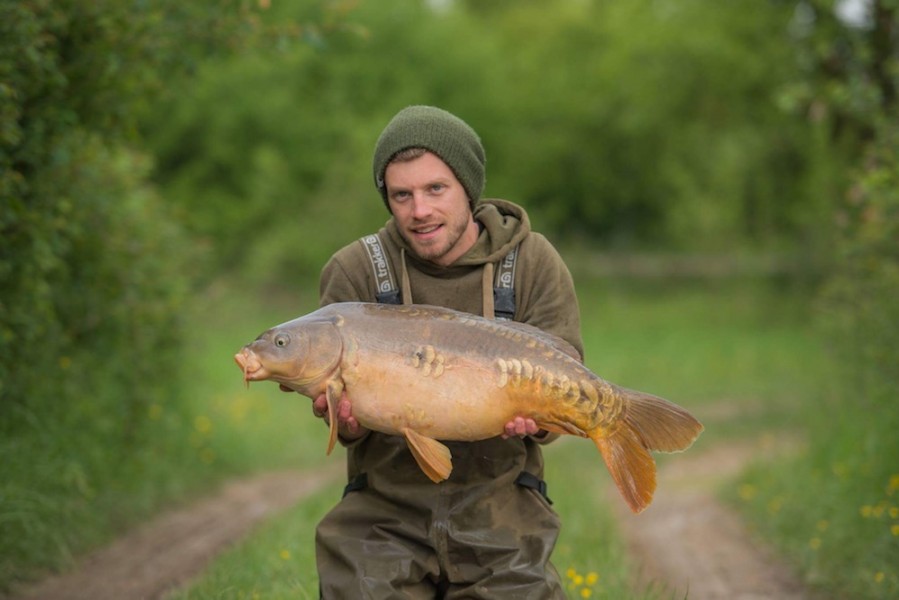 Julian with a 23lb mirror