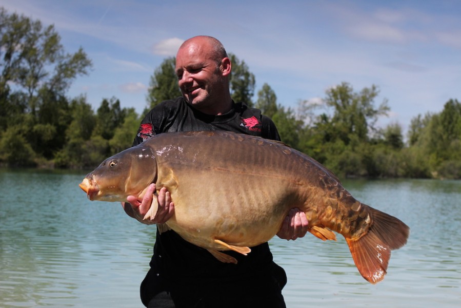 Craig with 3 Scales at 56lb 4oz from The Cage