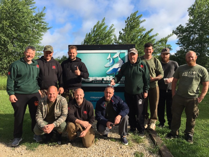 What a Great bunch of Lads we had on the Road lake