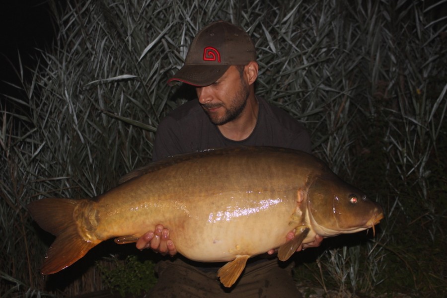 Ben Rogers with a 32lb mirror from Billys 29.7.17