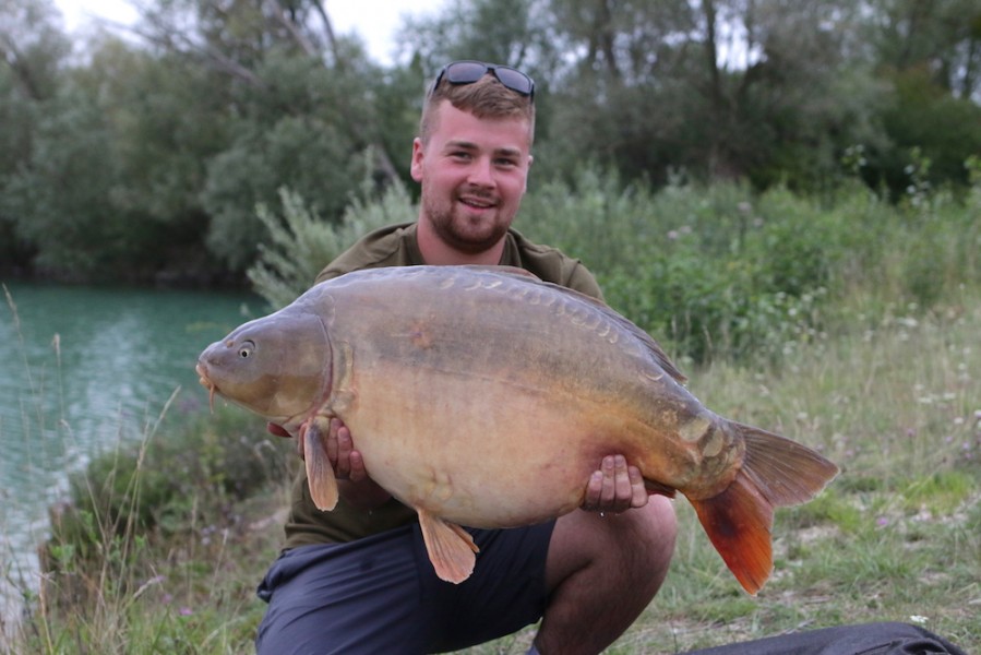 Mason Loveridge, 40lb 8oz, Billy's, 19/08/17