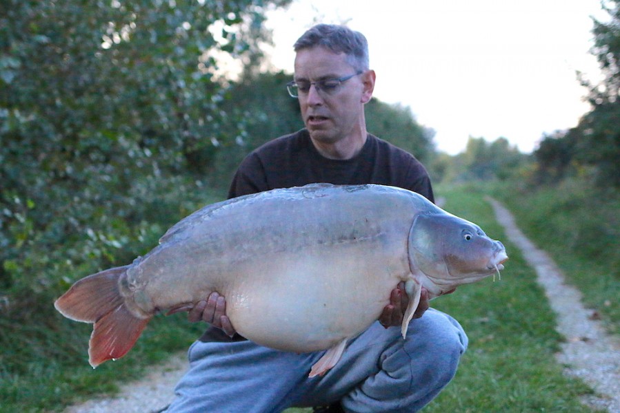 Mark Norman, 44lb, Turtle's Corner, 09.09.17