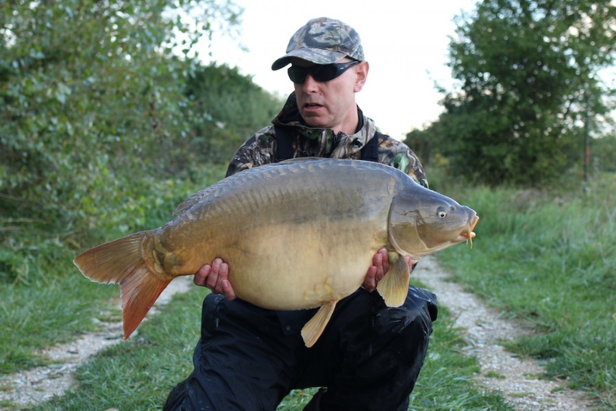 Mark Norman, 33lb 8oz, Turtle's Corner, 09.09.17