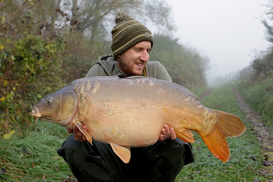 Shane Cook, 36lb 4oz, Turtle's Corner, 21.10.17