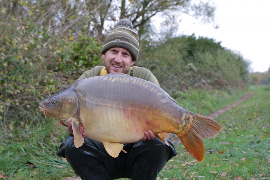 Shane Cook, 35lb 8oz, Turtle's Corner, 21.10.17