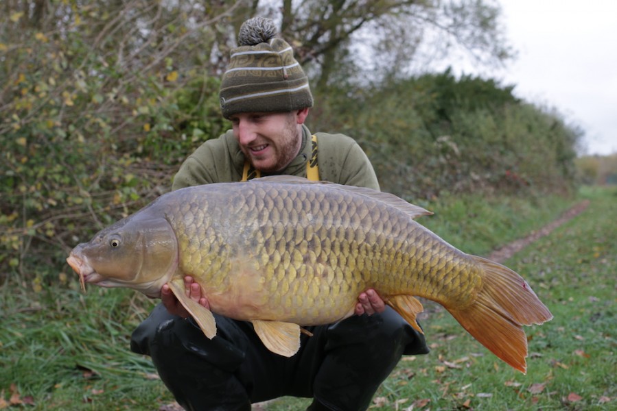 Shane Cook, 34lb 8oz, Turtle's Corner, 21.10.17