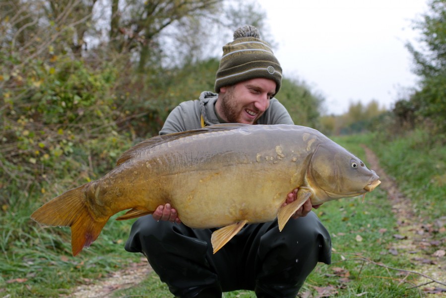 Shane Cook, 34lb 8oz, Turtle's Corner, 21.10.17