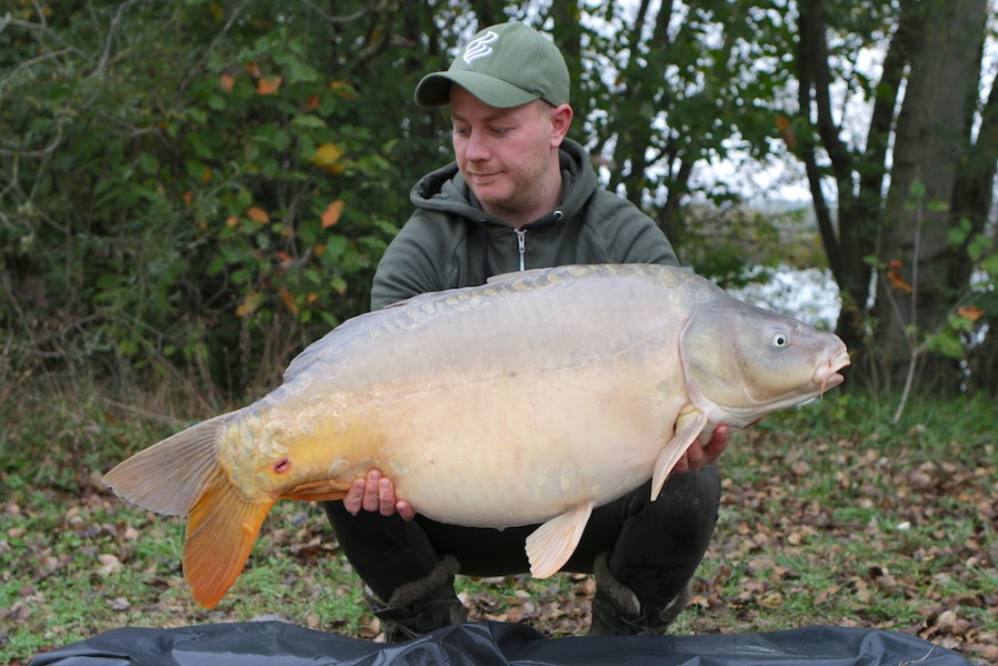 Mark Whittle, 40lb 4oz, Tea Party One, 21.10.17