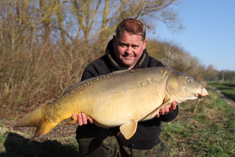 John Howard, 36lb, Turtle Corner, 31.3.18