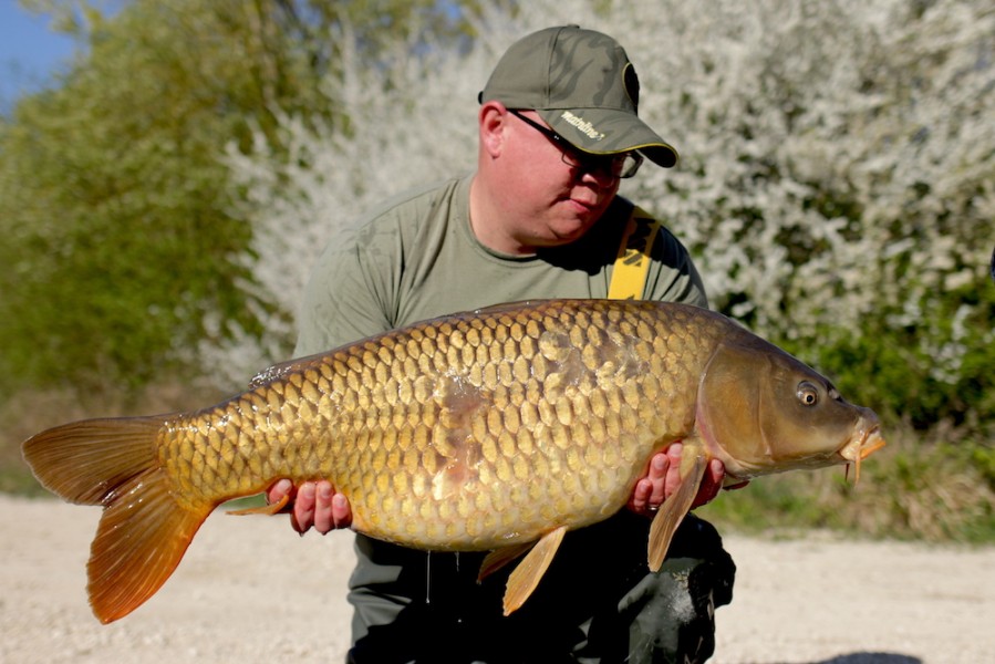 Brian Tuck, 34lb, Tea Party 1, 14.4.18