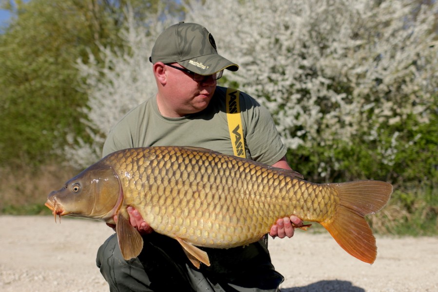 Brian Tuck, 34lb, Tea Party 1, 14.4.18