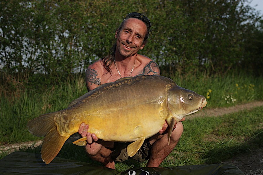 Steve Lowin, 35lb, Turtle Corner, 14.4.18