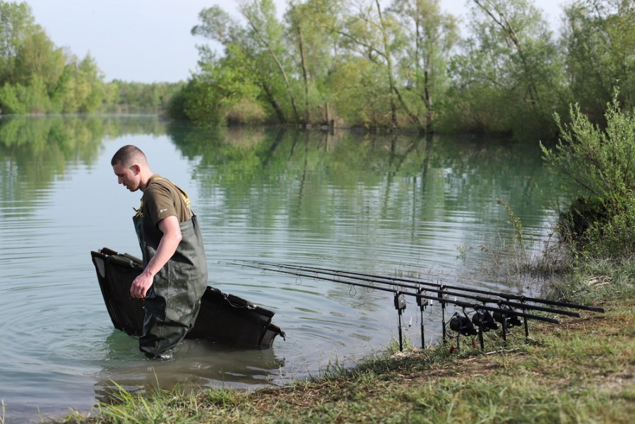 Another 40lb carp for Shaun...