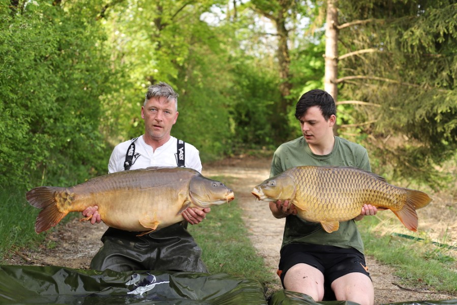 Lee and Chris with a nice Pair...