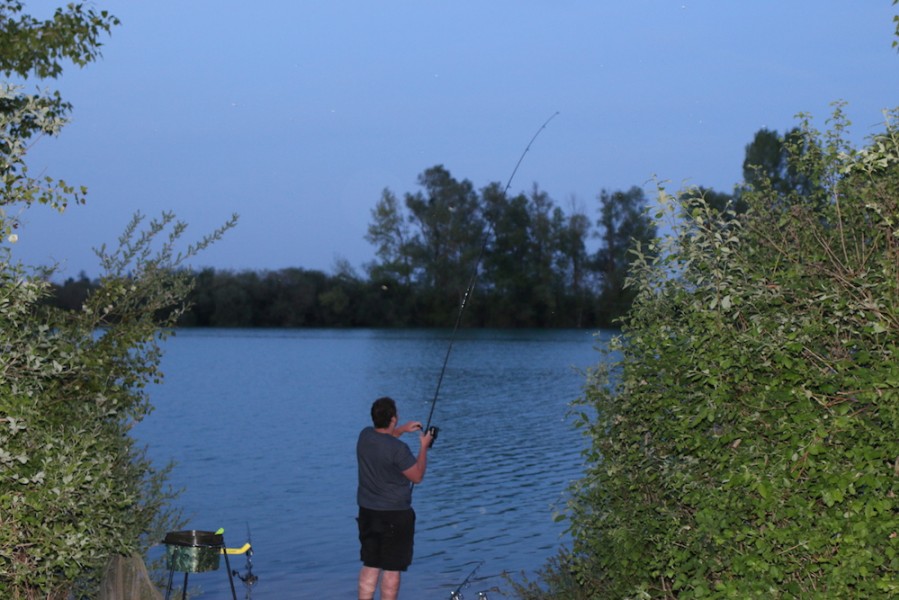 Bite time just before last light
