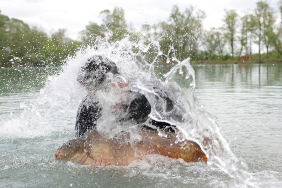 You have to love a good PB soaking. Well done Nicky Harris