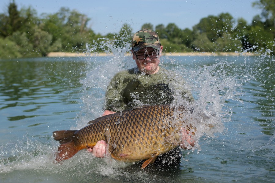 Ben getting the Gigantica PB treatment!