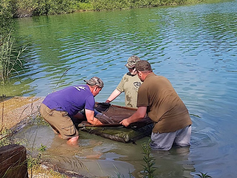 We are always on hand to help with water shots.