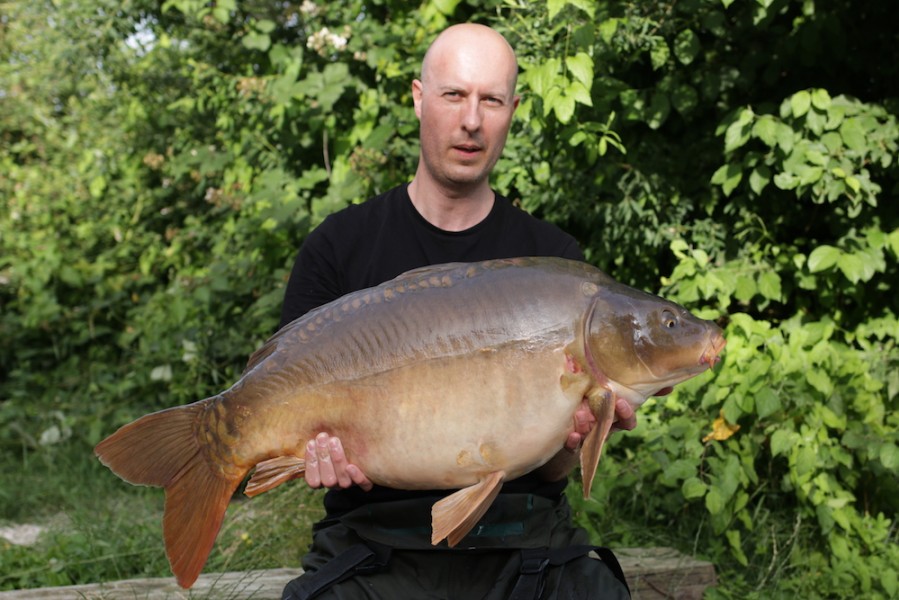 Lee Wright, 38lb 8oz, Birches, 23.06.18