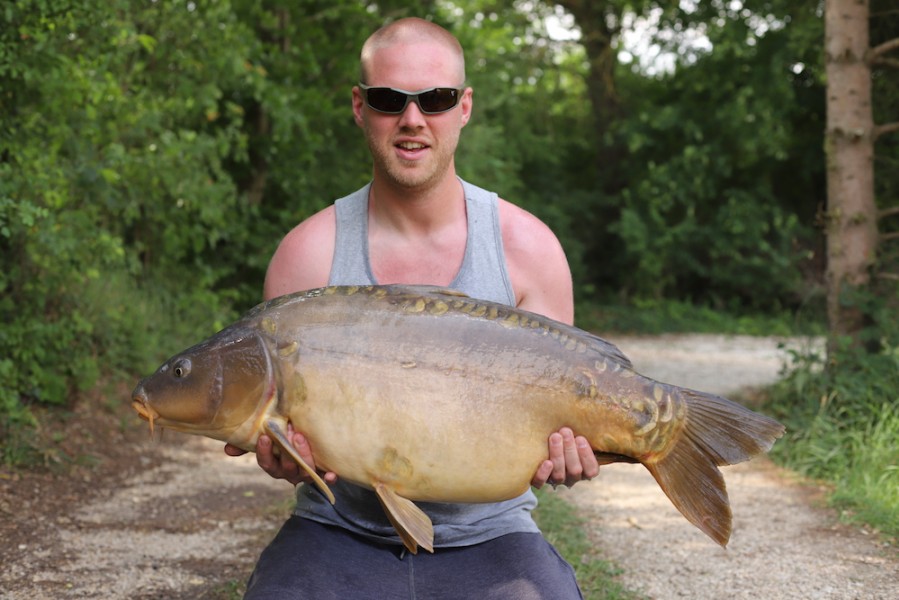 Thomas Judge, 39lb 8oz, The Beach, 7.7.18