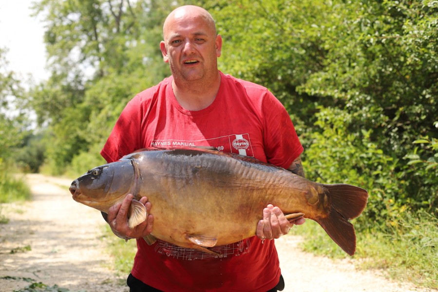 Scott Wykes, 41lb 8oz, Decoy, 7.7.18