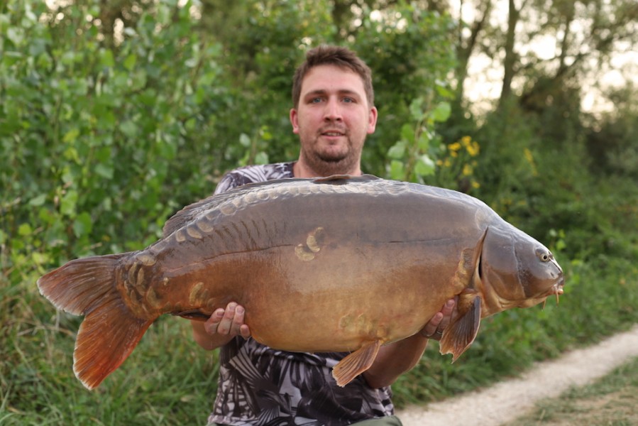 Steven Mead, 46lb 8oz, Turtle Corner, 25.8.18