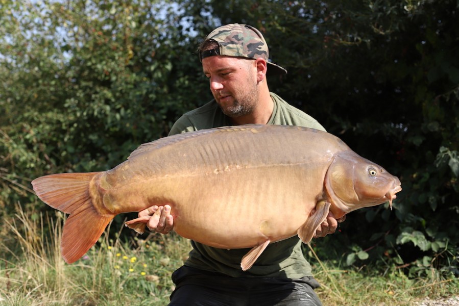 Chris Andrews, 50lb 8oz, Birches, 25.8.18