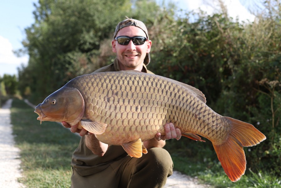 Tejay Mead, 34lb, Shingles, 25.8.18