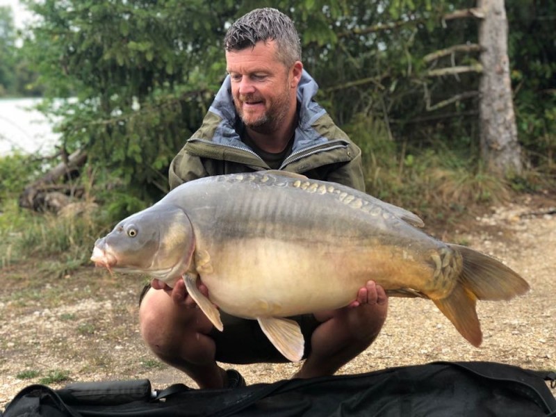 Barry Lonsdale, 34lb 12oz, New Beach, 25.8.18