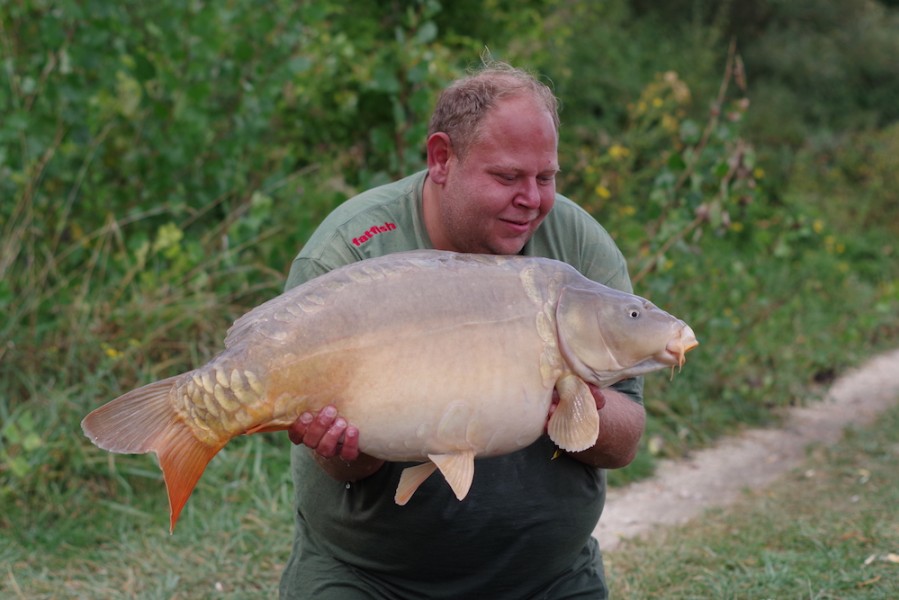 Kenny Hawkings, 32lb, Turtle Corner, 15.9.18