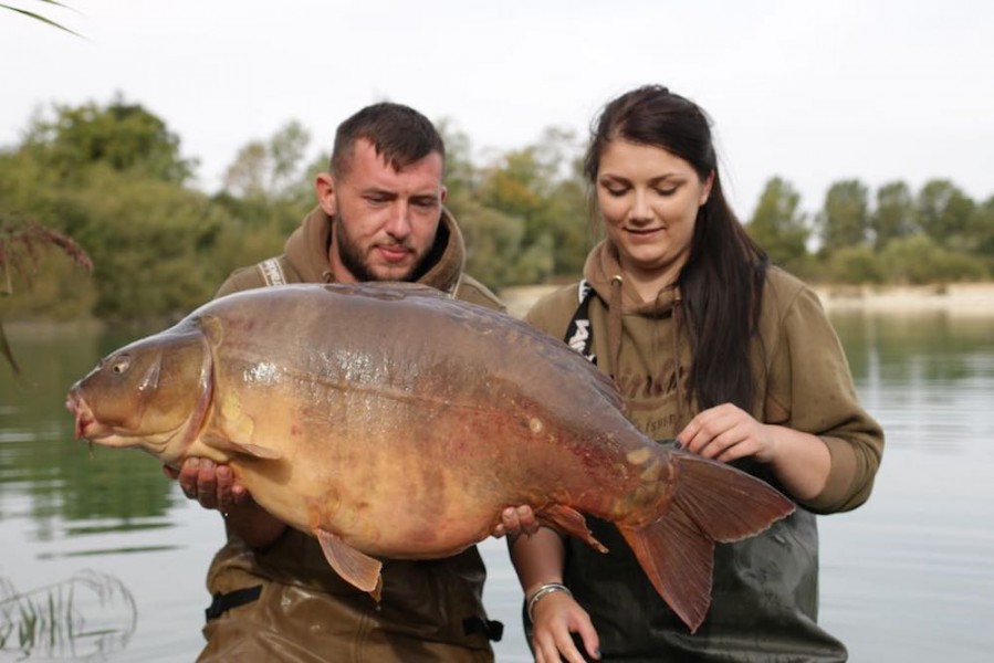 Adam Cheal, 50lb 4oz, New Beach, 8.9.18