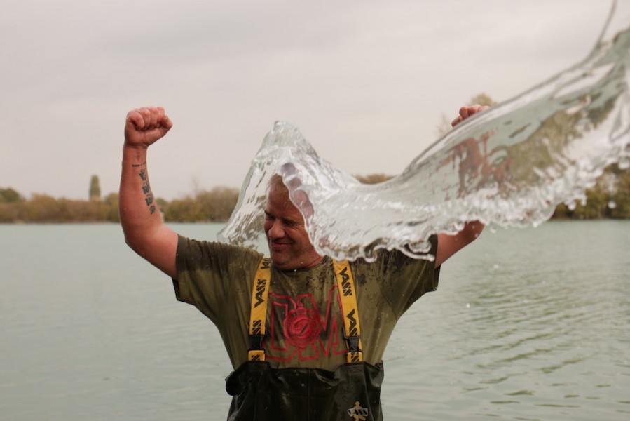 Another Road Lake PB soaking for Ian Young