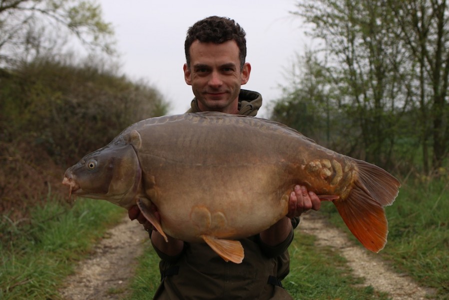 Martijn Markwat, 41lb 12oz, Turtles Corner, 10/04/19