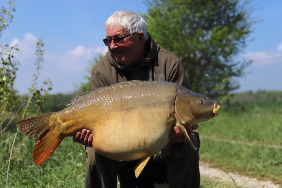 John Daly, 39lb 12oz, Turtle Corner, 27.4.19