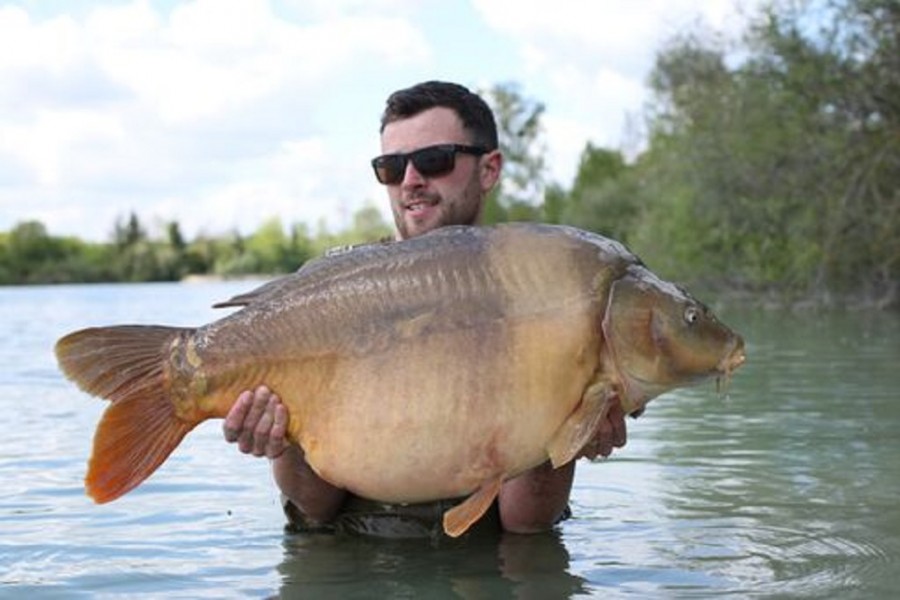 Jamie Robinson 50lb on the nose, Birches 4.5.19