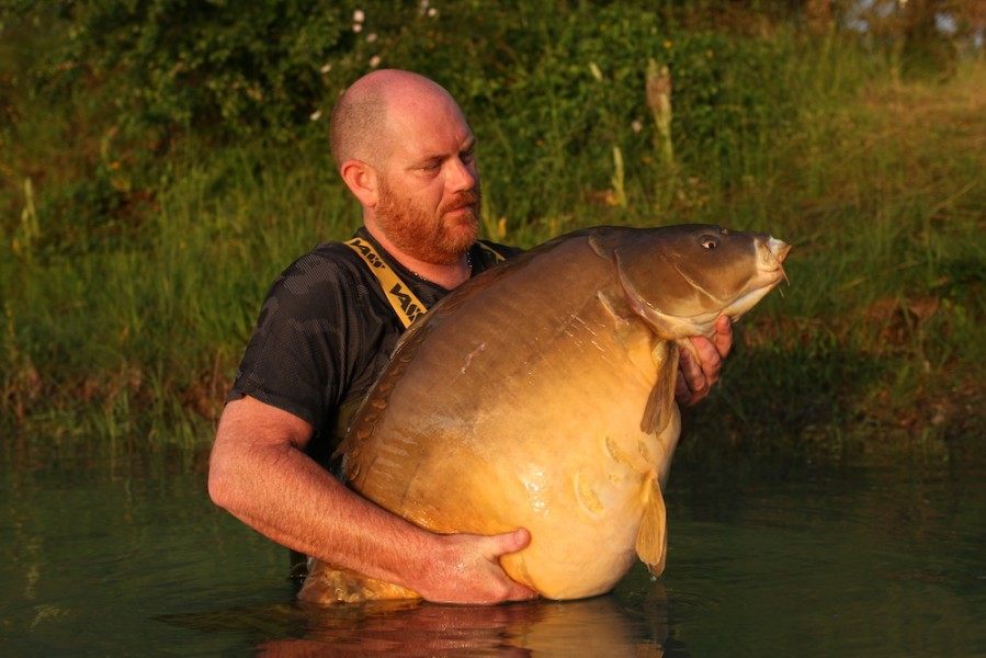 Danny having a Hug with Big Mac