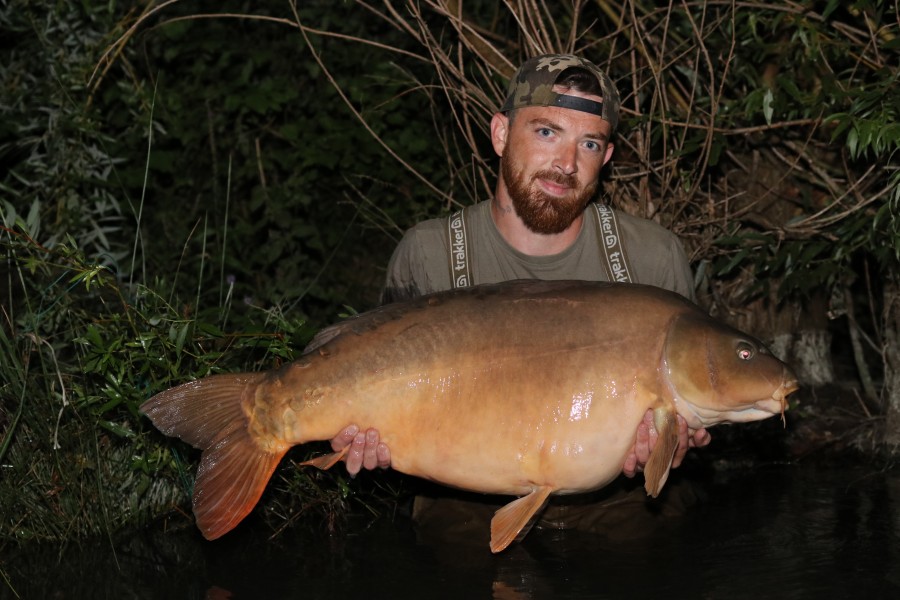 Deacon's biggest fish of the week. "Big Shack" at 51lb 4oz