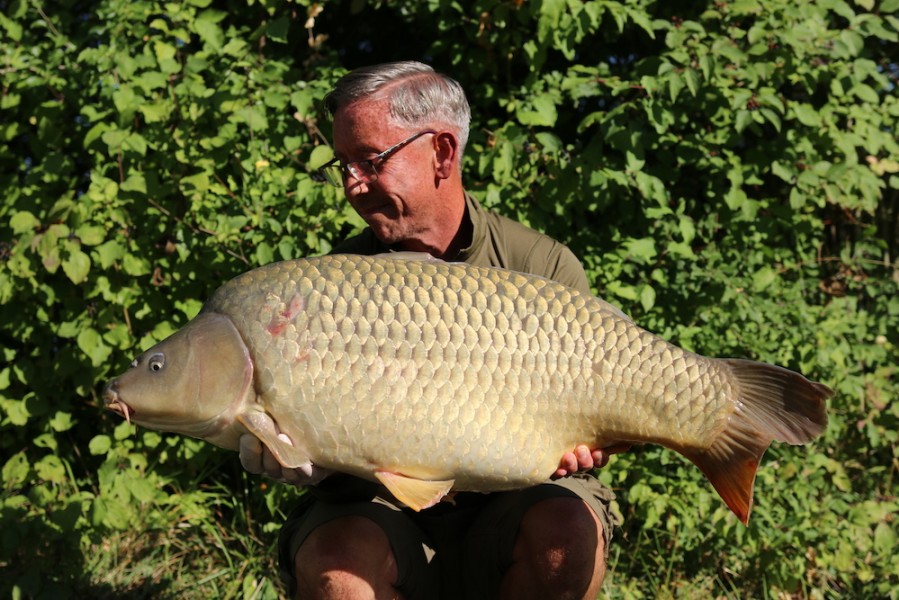 A brute of a common known as "Scorchio" at 38lb 8oz for Joe Turnbull.