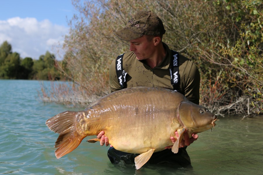 Luke Williams with "Big Pec's" at 56lb 12oz.