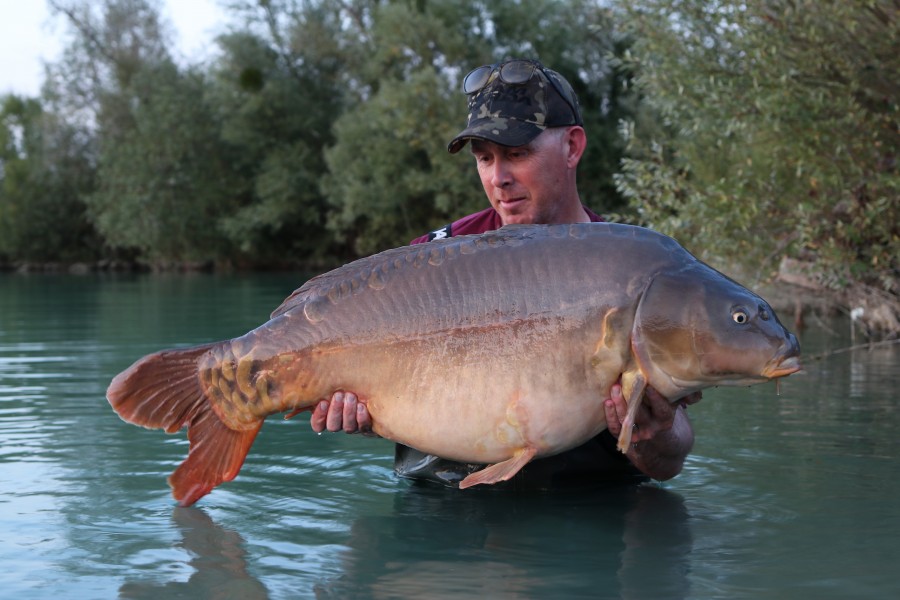 Terry Edmonds with "Amstel" at 58lb.